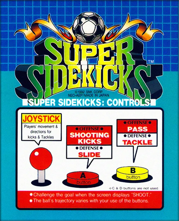 Super Sidekicks mini marquee